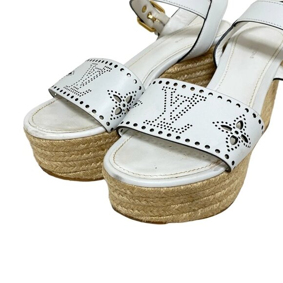 LOUIS VUITTON Starboard Line Sandal White Women's Sandals 492-080525 - Picture 5 of 8